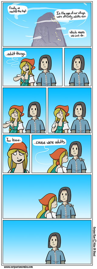 Illustration for article titled Sunday Comics: Adult Things